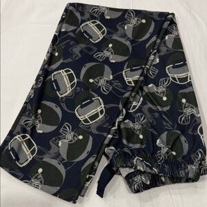 The Children's Place Blue and Gray Football Print Set